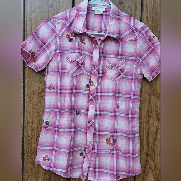 Ariat Other - Ariat ladies short sleeve button up ladies size small